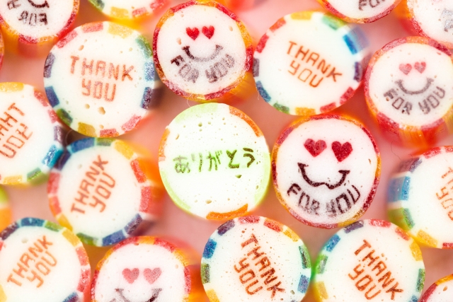 たくさんのありがとうの写真